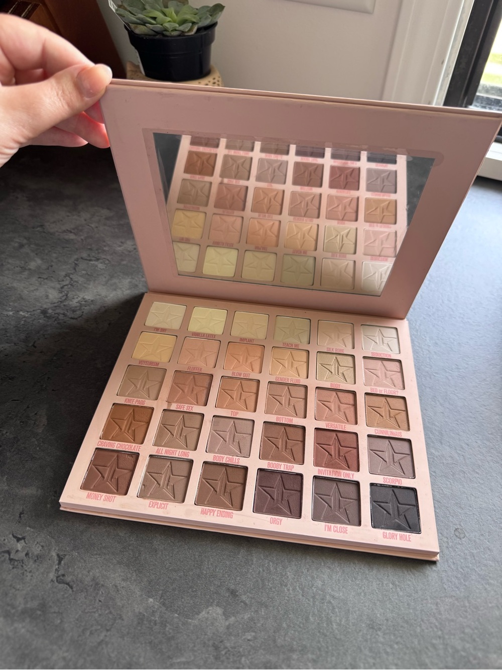 Jeffree Star Neutral Eyeshadow Palette in Pink with Warm Neutrals
